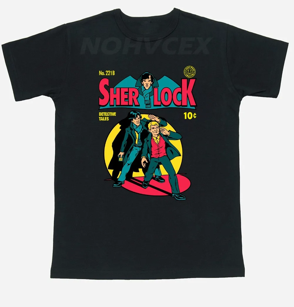SHERLOCK HOLMES T SHIRT TV MOVIE MENS WOMENS short sleeve round neck plus plus size
SHERLOCK HOLMES T SHIRT TV MOVIE MENS WOMENS short sleeve round neck plus plus size