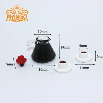 Free Shipping 1:12 Dollhouse Miniature Coffee Pot and Cups Set Miniature Play Food Doll House Accessories Fit Re-ment Toy
Free Shipping 1:12 Dollhouse Miniature Coffee Pot and Cups Set Miniature Play Food Doll House Accessories Fit Re-ment Toy