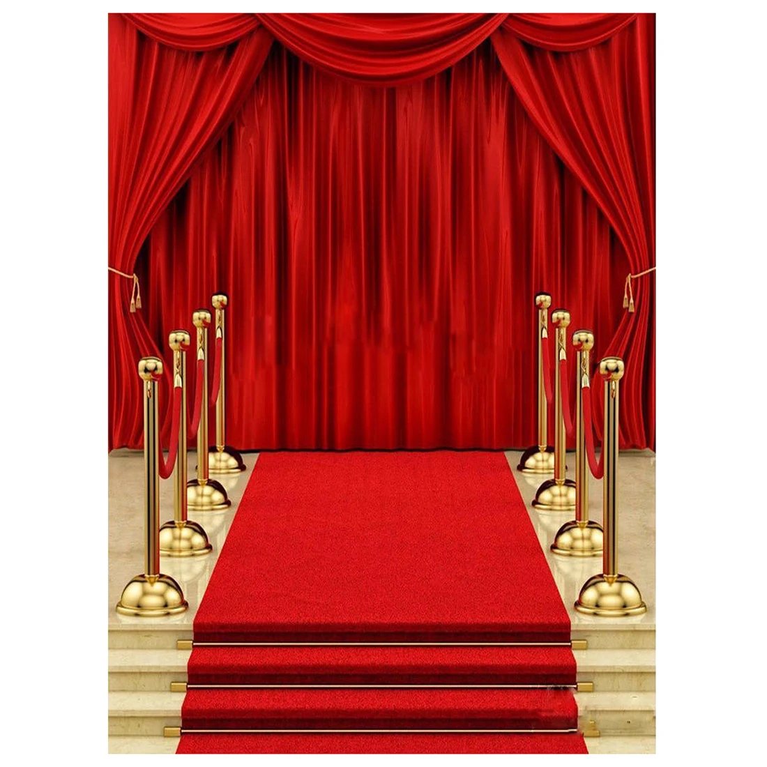 5x7ft Vinyl Red Carpet Curtain Backdrop Studio Photography Photo Background Prop
5x7ft Vinyl Red Carpet Curtain Backdrop Studio Photography Photo Background Prop