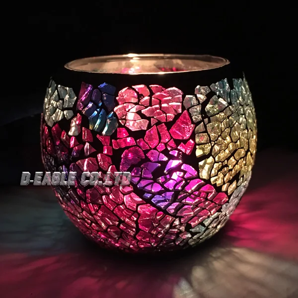 Color Glass Mosaic With HandMade Candle Holders For Wedding&Dinner& Home Table Decorative Holders ESP
Color Glass Mosaic With HandMade Candle Holders For Wedding&Dinner& Home Table Decorative Holders ESP