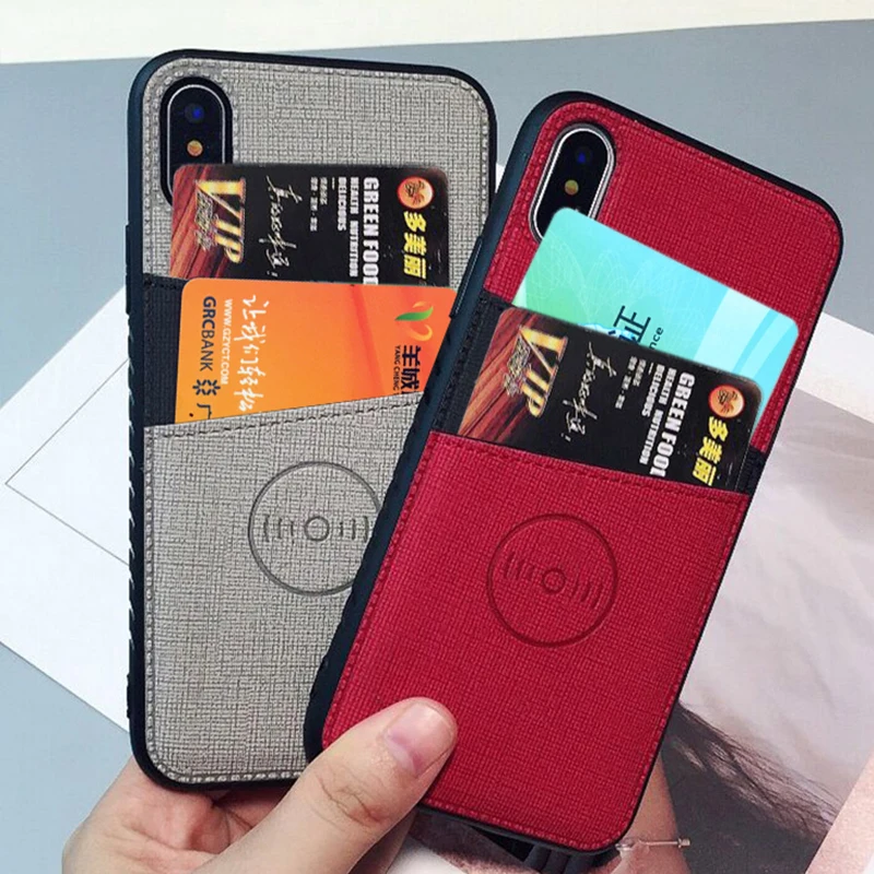 Tikitaka With Card Cover Pocket For iPhone 8 8Plus 6 6s 7 Plus Retro Cloth Grain Protection Shell Case For iphone X XS MAX 10
Tikitaka With Card Cover Pocket For iPhone 8 8Plus 6 6s 7 Plus Retro Cloth Grain Protection Shell Case For iphone X XS MAX 10