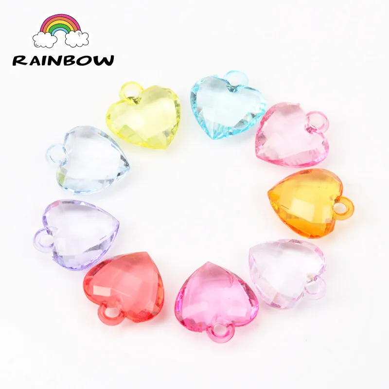 Mixed Color Love Heart Crystal Acrylic Spacer Pendants Charm Bead Fit Decoration Handmade Jewelry Accessory DIY 19x18mm 20pcs
Mixed Color Love Heart Crystal Acrylic Spacer Pendants Charm Bead Fit Decoration Handmade Jewelry Accessory DIY 19x18mm 20pcs