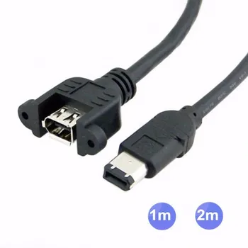 FireWire IEEE 1394 6P 6PIN Male to Female IEEE 1394 Firewire 400 with Mount Screw type Extension Cable 100cm 200cm 1m 2m 3ft 6ft
FireWire IEEE 1394 6P 6PIN Male to Female IEEE 1394 Firewire 400 with Mount Screw type Extension Cable 100cm 200cm 1m 2m 3ft 6ft