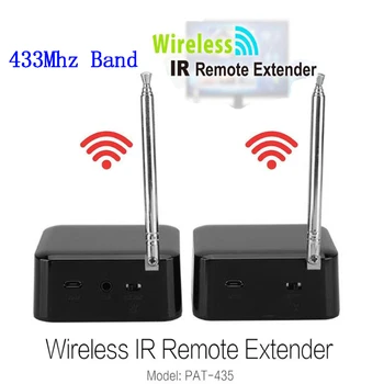 Wireless IR Remote Extender Singals Repeater IR Remote Control Extender 433MHz Transmitter Receiver Blaster Emitter For DVD IPTV
Wireless IR Remote Extender Singals Repeater IR Remote Control Extender 433MHz Transmitter Receiver Blaster Emitter For DVD IPTV