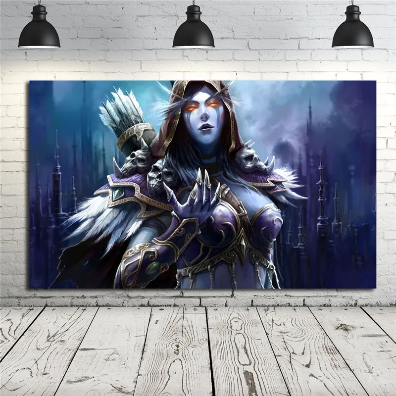 World Of Warcrafts Sylvanas Windrunner Cape Fantasy Girl Canvas Posters Prints Wall Art Painting Decorative Picture Home Decor
World Of Warcrafts Sylvanas Windrunner Cape Fantasy Girl Canvas Posters Prints Wall Art Painting Decorative Picture Home Decor