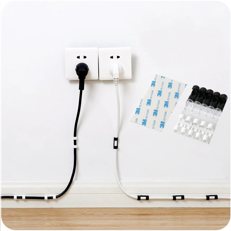 Wire Organizer Self-adhesive Wire Cable Fixing Clip Line Card Network Cable Office Organizer Data Cable Fixed Line Clip
Wire Organizer Self-adhesive Wire Cable Fixing Clip Line Card Network Cable Office Organizer Data Cable Fixed Line Clip