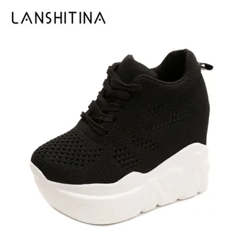 2019 New Summer Platform Women Shoes Breathable Mesh Sneakers Wedge Heels White Casual Shoes Lace up 12 CM High Heels Sandals
2019 New Summer Platform Women Shoes Breathable Mesh Sneakers Wedge Heels White Casual Shoes Lace up 12 CM High Heels Sandals