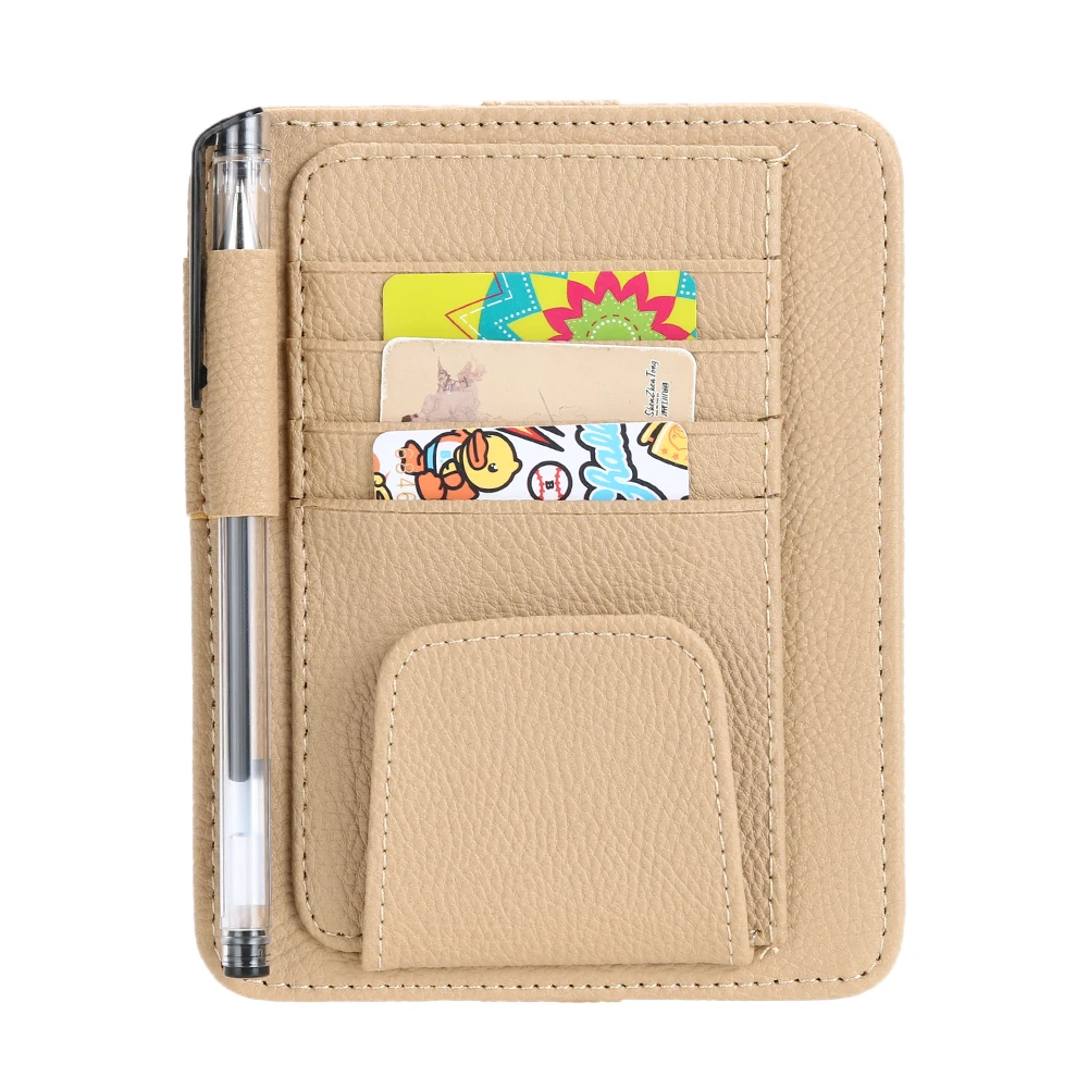 Leather Car Sunglasses Eyeglasses Glasses Holder Clip Sun Visor Sunglasses Credit Card Pen Container Car Styling Accessories
Leather Car Sunglasses Eyeglasses Glasses Holder Clip Sun Visor Sunglasses Credit Card Pen Container Car Styling Accessories