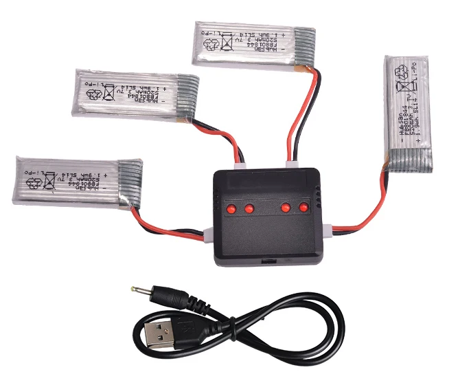 4 5 6 pcs Rc Lipo Battery 3.7V 520mAh Lipo Battery With USB Charger for Hubsan H107P RC Camera Drone Accessories
4 5 6 pcs Rc Lipo Battery 3.7V 520mAh Lipo Battery With USB Charger for Hubsan H107P RC Camera Drone Accessories