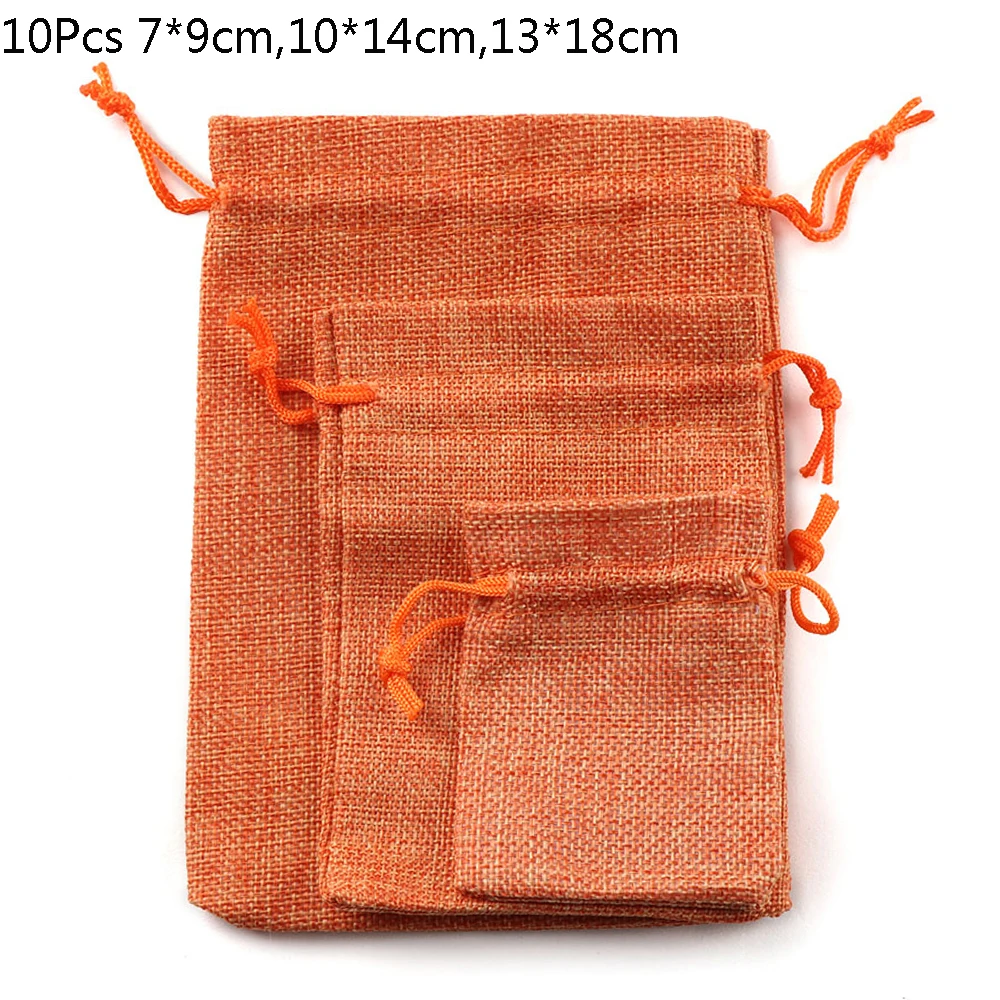 10Pcs/lot Drawstring Natural Burlap Bag Jute Gift Bags Multi Size Jewelry Packaging Wedding Bags with Candy Bag Can Custom Logo
10Pcs/lot Drawstring Natural Burlap Bag Jute Gift Bags Multi Size Jewelry Packaging Wedding Bags with Candy Bag Can Custom Logo