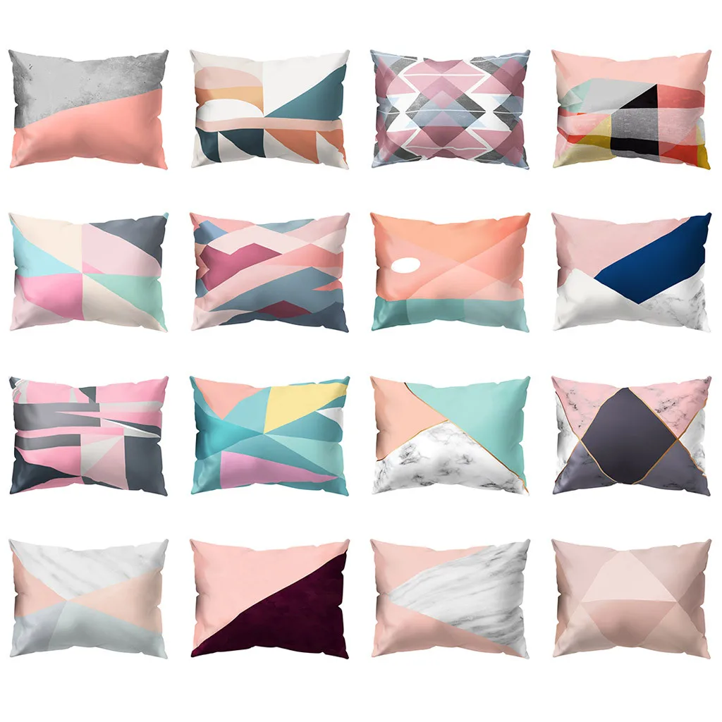 Geometric Pattern Cushion Cover Decorative Pillows Cover For Sofa Seat Soft Polyester Throw Pillow Case 30X50 cm Home Decor
Geometric Pattern Cushion Cover Decorative Pillows Cover For Sofa Seat Soft Polyester Throw Pillow Case 30X50 cm Home Decor