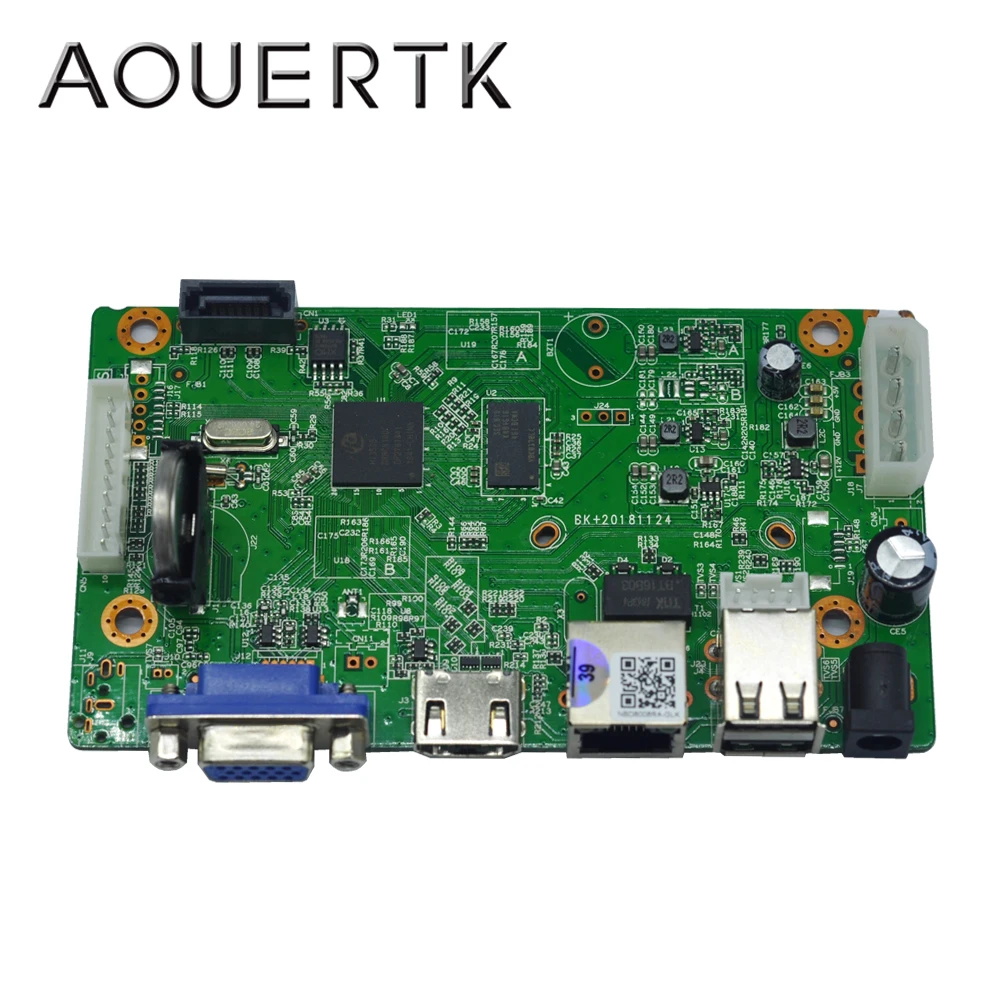 AOUERTK 4MP/5MP 8CH P2P H.265 NVR IP video Recorder CCTV NVR Main Board ONVIF HI3536 chip 2 USB Surveillance network NVR
AOUERTK 4MP/5MP 8CH P2P H.265 NVR IP video Recorder CCTV NVR Main Board ONVIF HI3536 chip 2 USB Surveillance network NVR