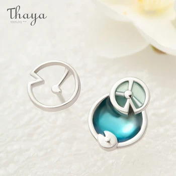 Thaya 925 Silver Earrings Lotus Pond Design Jewelry Stores Nature Green Round Earrings Jewelry For Women Gift
Thaya 925 Silver Earrings Lotus Pond Design Jewelry Stores Nature Green Round Earrings Jewelry For Women Gift