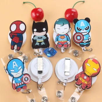 1pcs/lot Cute Cartoon characters Retractable Badge Reel Exihibiton ID Name Card Badge Holder Office Supplies
1pcs/lot Cute Cartoon characters Retractable Badge Reel Exihibiton ID Name Card Badge Holder Office Supplies