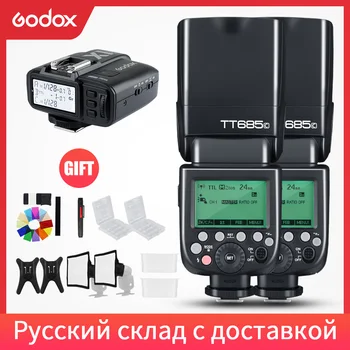 Godox 2x TT685C TT685N TT685S TT685F TT685O 1/8000s HSS TTL Flash Speedlite with X1T Trigger for Canon Nikon Sony Fuji Olympus
Godox 2x TT685C TT685N TT685S TT685F TT685O 1/8000s HSS TTL Flash Speedlite with X1T Trigger for Canon Nikon Sony Fuji Olympus