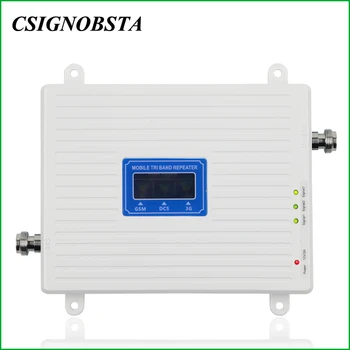 Wholesale High Gain 70dB Cellphone 2g 3g 4g Triband Repeater gsm900 dcs1800 w-cdma2100 mHz Booster Amplifier 2018
Wholesale High Gain 70dB Cellphone 2g 3g 4g Triband Repeater gsm900 dcs1800 w-cdma2100 mHz Booster Amplifier 2018
