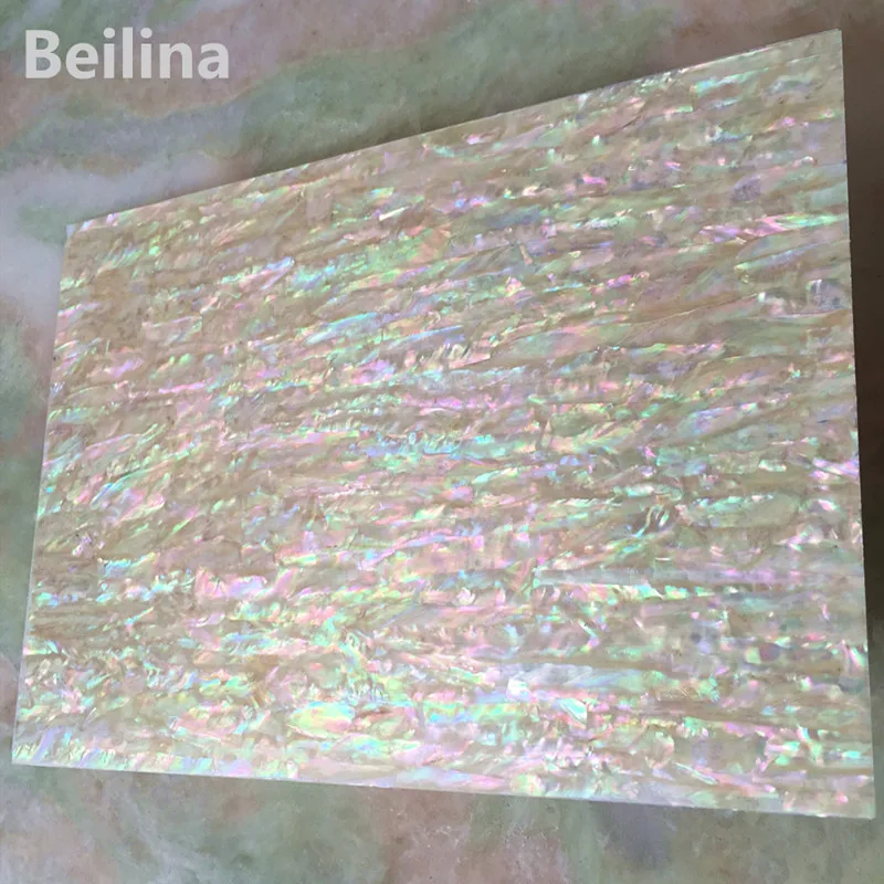 Natural korea paua ablone shell laminate sheet for furniture inlay and decorating material thickness0.2mm
Natural korea paua ablone shell laminate sheet for furniture inlay and decorating material thickness0.2mm