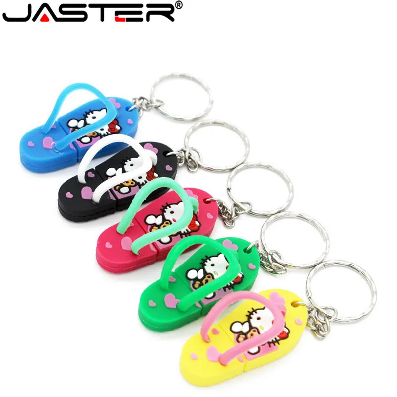 JASTER Slippers Pen Drive Cartoon hello kitty gift pendrive 4GB 8G 16GB 32GB 64GB tom cat Usb Flash Drive memory stick key chain
JASTER Slippers Pen Drive Cartoon hello kitty gift pendrive 4GB 8G 16GB 32GB 64GB tom cat Usb Flash Drive memory stick key chain