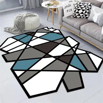 Nordic Geometric Carpet Living Room Home Decor Carpet Bedroom Modern Irregular Rug Sofa Coffee Table Floor Mat Study Room Rugs
Nordic Geometric Carpet Living Room Home Decor Carpet Bedroom Modern Irregular Rug Sofa Coffee Table Floor Mat Study Room Rugs