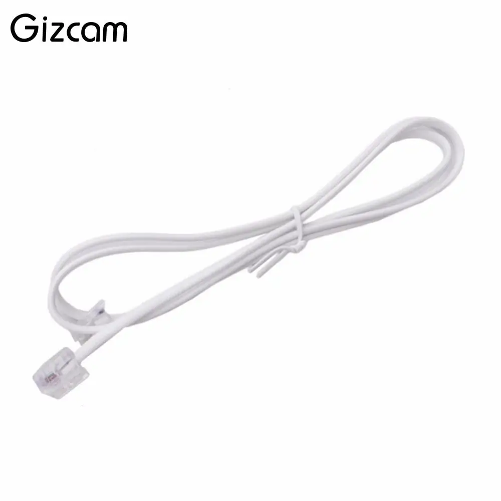 Gizcam 0.5/1/1.5/2/3/5/10/20M RJ11 To RJ11 PVC Telephone Phone High Speed Cable 6P2C For ADSL Filter Router Modern Fax
Gizcam 0.5/1/1.5/2/3/5/10/20M RJ11 To RJ11 PVC Telephone Phone High Speed Cable 6P2C For ADSL Filter Router Modern Fax