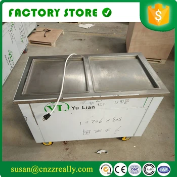Free Shipping Double square pan ice cream maker roll machine; Yogurt fried machine for sale
Free Shipping Double square pan ice cream maker roll machine; Yogurt fried machine for sale