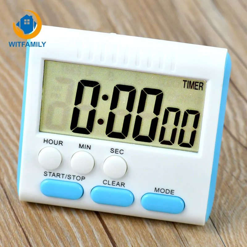 Digital Timer Kitchen Cooking Multi-function Timer Refrigerator Alarm Clock Large LCD Screen Magnet Electronic Clock Stopwatch
Digital Timer Kitchen Cooking Multi-function Timer Refrigerator Alarm Clock Large LCD Screen Magnet Electronic Clock Stopwatch