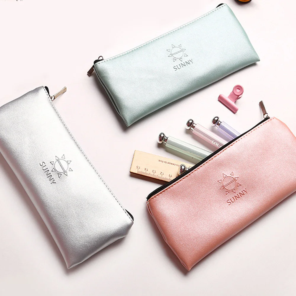 Scrub Pencil Case Silver Green Pink Quality PU School Supplies Stationery Gift School Cute Pencil Box School Tools Pencil Bag
Scrub Pencil Case Silver Green Pink Quality PU School Supplies Stationery Gift School Cute Pencil Box School Tools Pencil Bag