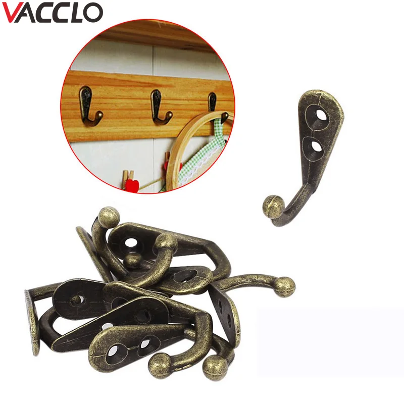 Vacclo 4Pcs Mini Zinc Alloy Storage Hook Vintage Clothes Key Holder Organizer Bathroom Kitchen Perforating Decorative Wall Hooks
Vacclo 4Pcs Mini Zinc Alloy Storage Hook Vintage Clothes Key Holder Organizer Bathroom Kitchen Perforating Decorative Wall Hooks