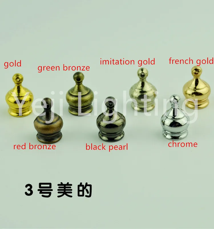 European style lamp candle lamp beauty Plating fittings Pendant lamp screw cap Decorative nuts DIY lighting accessories
European style lamp candle lamp beauty Plating fittings Pendant lamp screw cap Decorative nuts DIY lighting accessories