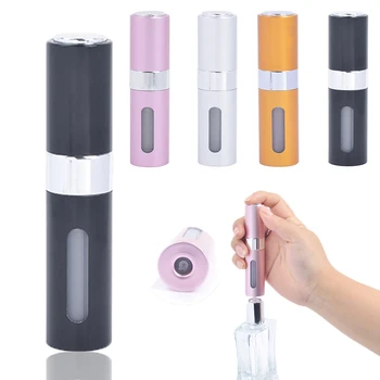 8ml Refillable Mini Pump Perfume Spray Bottle Aluminum Spray Atomizer Empty Portable Travel Cosmetic Container Perfume Bottle 
8ml Refillable Mini Pump Perfume Spray Bottle Aluminum Spray Atomizer Empty Portable Travel Cosmetic Container Perfume Bottle