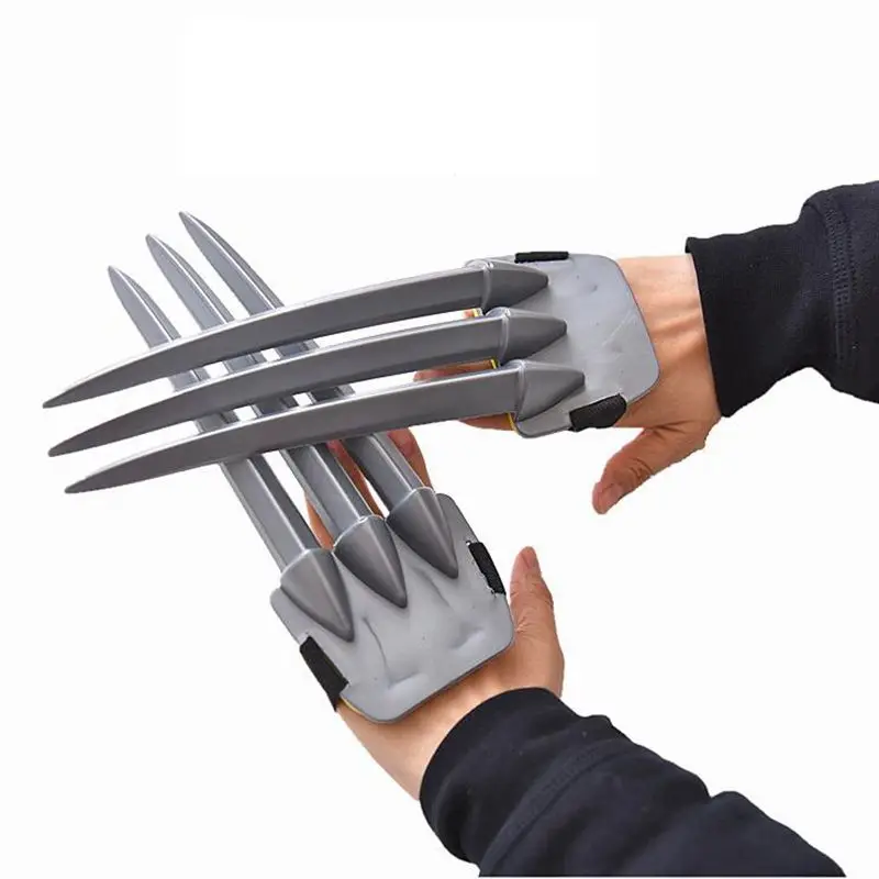 25CM 2pcs x-men Wolverine Claw ABS Role Playing Toy Logan Claw Plastic Superhero Weapon Mask Cosplay Kids Toy Gift
25CM 2pcs x-men Wolverine Claw ABS Role Playing Toy Logan Claw Plastic Superhero Weapon Mask Cosplay Kids Toy Gift