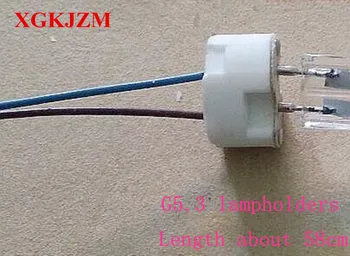 100pcs / lot High quality 58CM Crystal lamp holder socket G5.3 bulb plug / MR16 ceramics bulb holder
100pcs / lot High quality 58CM Crystal lamp holder socket G5.3 bulb plug / MR16 ceramics bulb holder