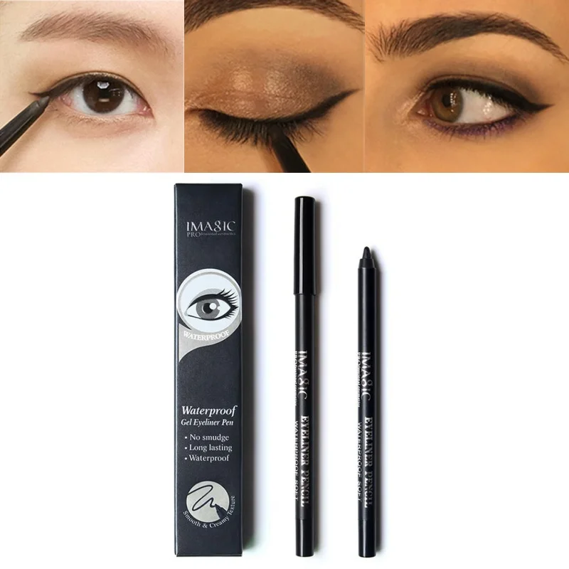IMAGIC Waterproof Eye Liner Pen Cosmetic Beauty Makeup Set Black Eyeliner Gel Long Lasting Eyeliner Pen
IMAGIC Waterproof Eye Liner Pen Cosmetic Beauty Makeup Set Black Eyeliner Gel Long Lasting Eyeliner Pen
