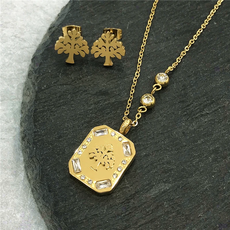 Fashion Square Wishing Tree Pendant Necklace Life Tree Tree Of Life Pendant Necklace Earlings Jewelry Fashion Cute Wedding Part
Fashion Square Wishing Tree Pendant Necklace Life Tree Tree Of Life Pendant Necklace Earlings Jewelry Fashion Cute Wedding Part