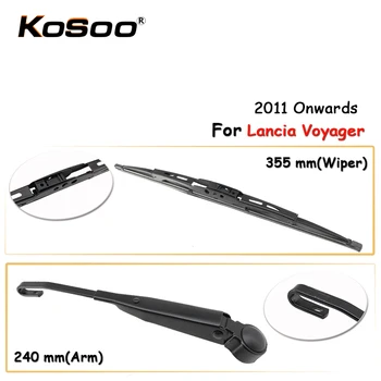 KOSOO Auto Rear Car Wiper Blade For Lancia Voyager,355mm 2011 Onwards Rear Window Windshield Wiper Blades Arm,Car Accessories
KOSOO Auto Rear Car Wiper Blade For Lancia Voyager,355mm 2011 Onwards Rear Window Windshield Wiper Blades Arm,Car Accessories