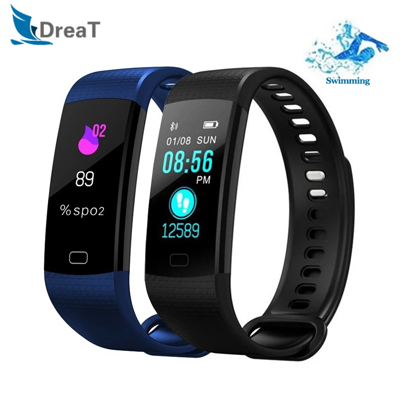 Y5 Smart Fitness Bracelet Watch Waterproof Heart Rate Monitor Blood Pressure Fitness Tracker Band Pedometer Watch for Men Women
Y5 Smart Fitness Bracelet Watch Waterproof Heart Rate Monitor Blood Pressure Fitness Tracker Band Pedometer Watch for Men Women
