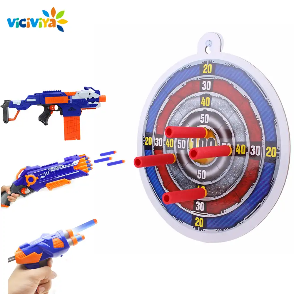 nerf electronic target board