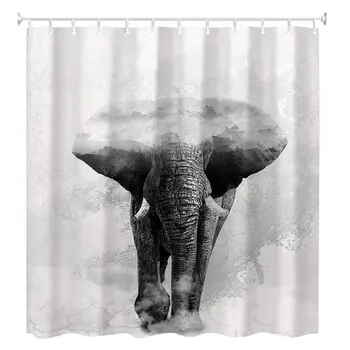 Elephant Paintings Art Shower Curtain-ZBLX 100% Polyester Waterproof Shower Curtain 12 Hooks Included 60X 72 Inch
Elephant Paintings Art Shower Curtain-ZBLX 100% Polyester Waterproof Shower Curtain 12 Hooks Included 60X 72 Inch
