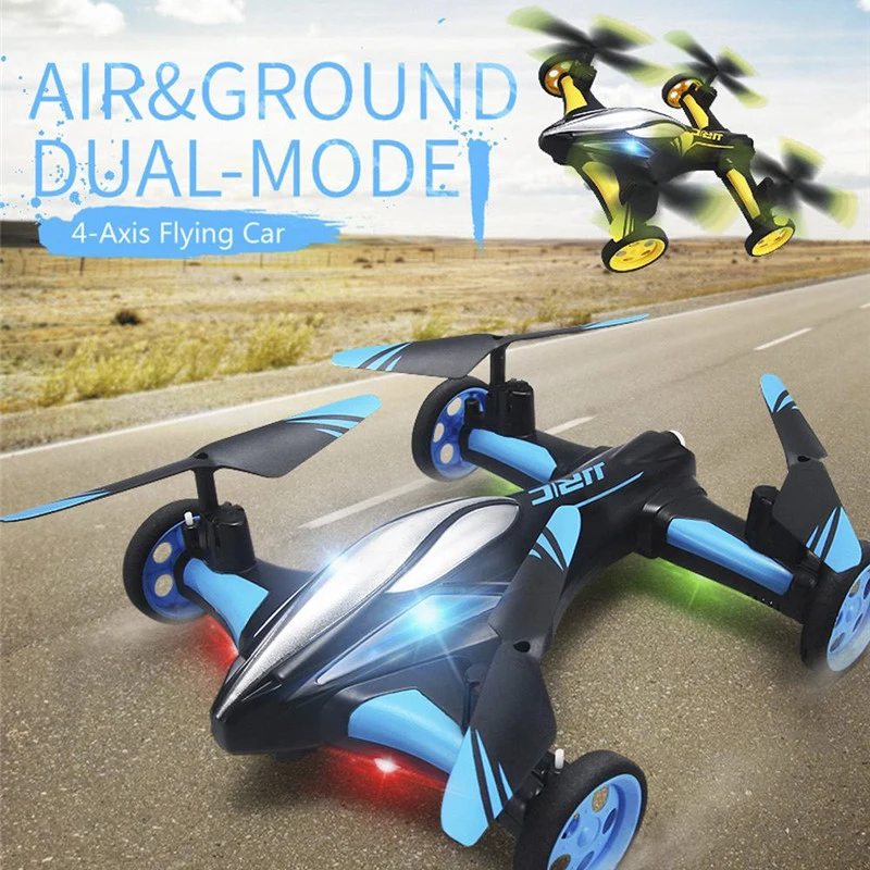 

JJRC H23 RC Flying Car Air&Ground Dual-mode Helicopter 2.4G Control 6-axis Drone One Key Return Quadcopter RC Toy For kid Gift