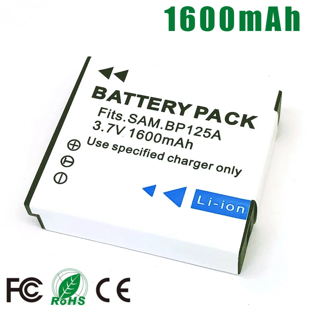 IA-BP125A IABP125A IA BP125A батарея для SAMSUNG HMX-QF20 HMX-QF30 HMX-QF300 HMX-M20 HMX-Q10 HMX-Q20 HMX-Q100 HMX-Q130 HMX-T10 |