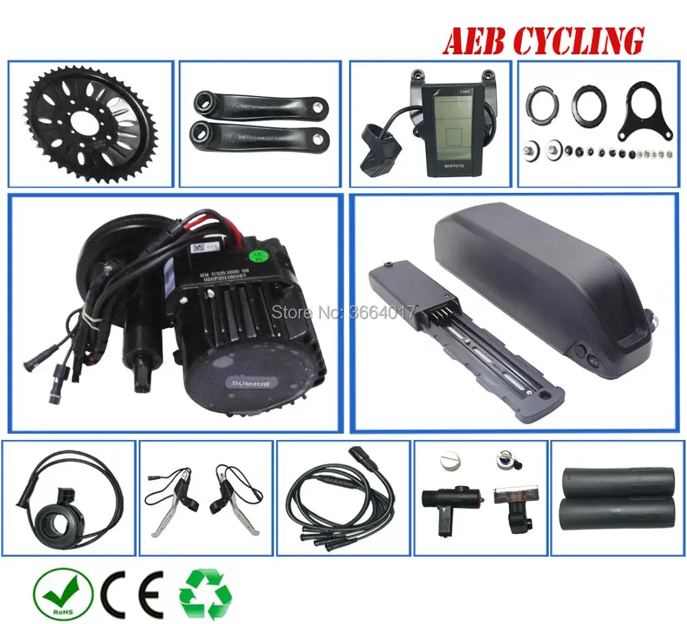 Free shipping Bafang BBSHD 48V 1000W mid crank motor kits with 52V 16.5Ah Lithium ion e-bike battery pack for mountain bike
Free shipping Bafang BBSHD 48V 1000W mid crank motor kits with 52V 16.5Ah Lithium ion e-bike battery pack for mountain bike