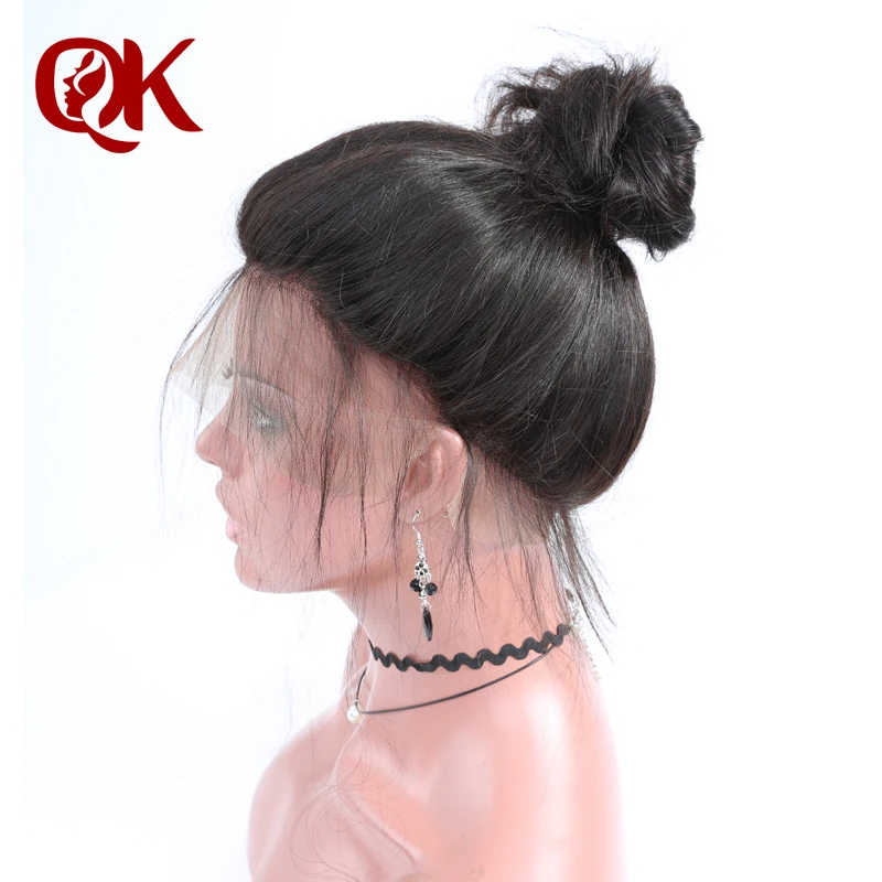 QueenKing Hair Pre Plucked 360 Lace Frontal French Lace 12-20 inch 100% Brazilian Remy Human Hair Body Wave Natural Black Color
QueenKing Hair Pre Plucked 360 Lace Frontal French Lace 12-20 inch 100% Brazilian Remy Human Hair Body Wave Natural Black Color