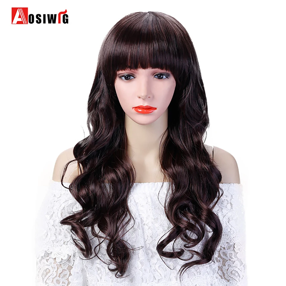AOSIWIG Long Wavy Hair Female High Temperature Synthetic Halloween Costume Party Wig Cospaly Wig Free Wig Cap
AOSIWIG Long Wavy Hair Female High Temperature Synthetic Halloween Costume Party Wig Cospaly Wig Free Wig Cap