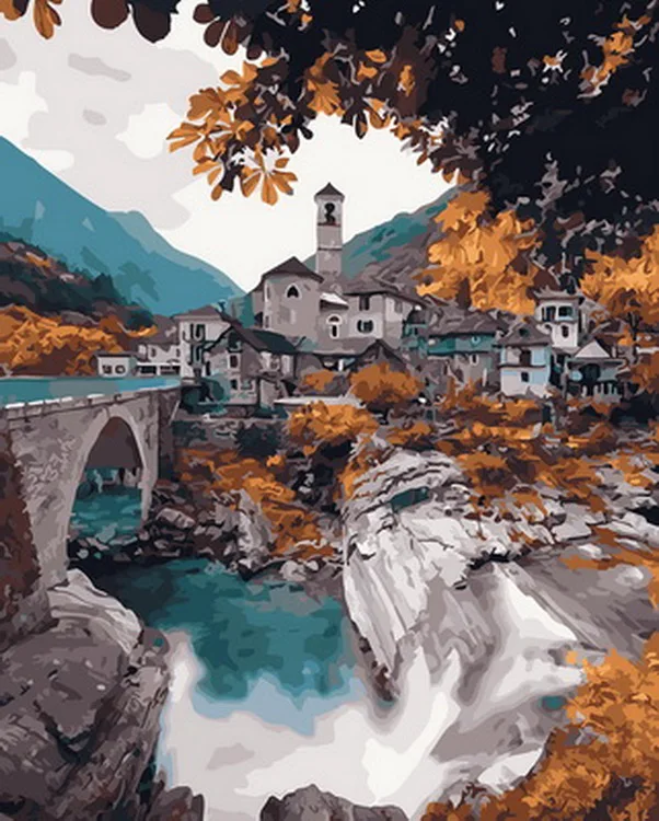 Frameless diy paintings by numbers paint by number for home decor oil picture painting 5065cm bridge
Frameless diy paintings by numbers paint by number for home decor oil picture painting 5065cm bridge