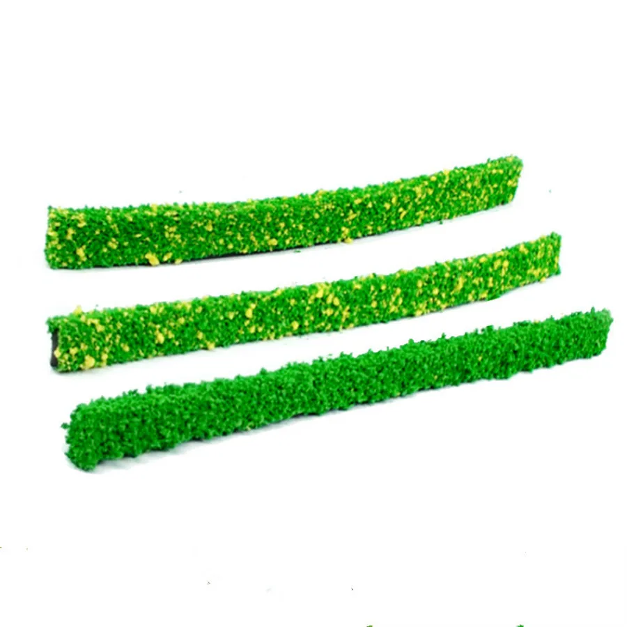 3pcs/lot 40X1x2CM model garden green belt sand table lawn material simulation shrub isolation belt, flower bed belt
3pcs/lot 40X1x2CM model garden green belt sand table lawn material simulation shrub isolation belt, flower bed belt