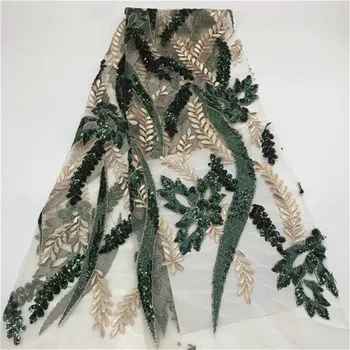 African Sequins Lace Fabric 2019 Embroidered Nigerian Laces Fabrics High Quality French Tulle Lace Fabric For Women
African Sequins Lace Fabric 2019 Embroidered Nigerian Laces Fabrics High Quality French Tulle Lace Fabric For Women