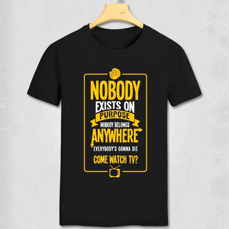 Free Shipping Fashion Nirvana T-Shirt Short Sleeve Teenages Nevermind Morty and Rick T shirt Funny Nerd cotton Top Tees
Free Shipping Fashion Nirvana T-Shirt Short Sleeve Teenages Nevermind Morty and Rick T shirt Funny Nerd cotton Top Tees