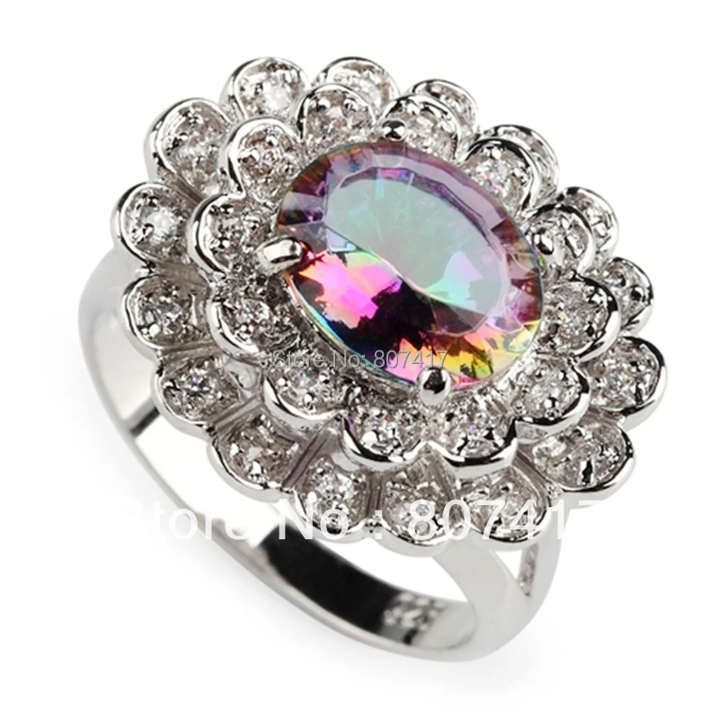 SHUNXUNZE fashion Engagement rings jewelry for women 2019 Rainbow and White Cubic Zirconia Rock Rhodium Plated R792 size 6 7 8 9
SHUNXUNZE fashion Engagement rings jewelry for women 2019 Rainbow and White Cubic Zirconia Rock Rhodium Plated R792 size 6 7 8 9