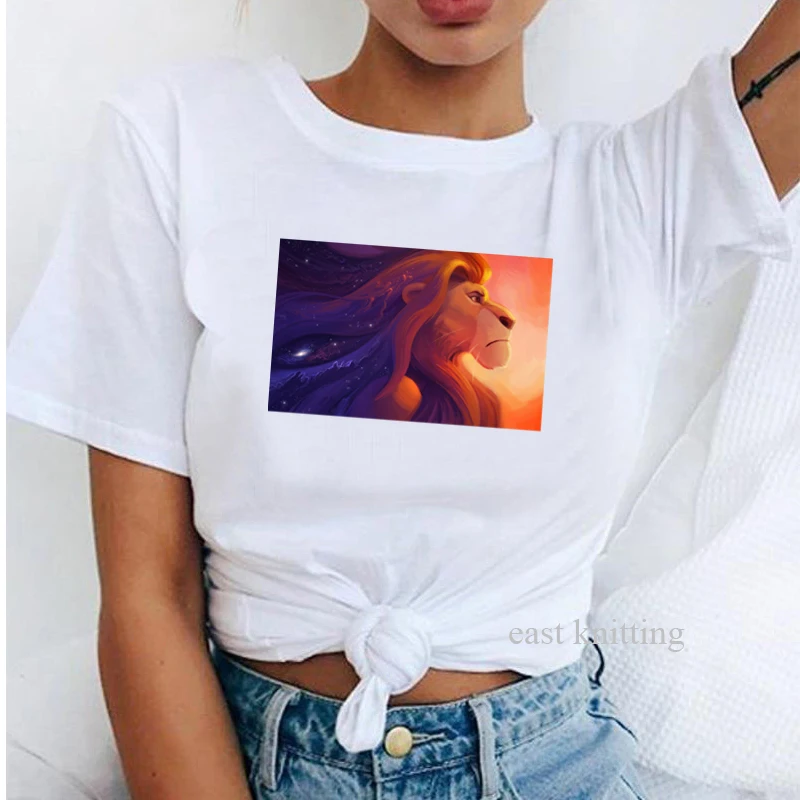 Hakuna Matata Shirt Women Harajuku the lion king T-shirt Femme Homme Summer Tshirt Fashion Top Tee Female T Shirt S-XXL
Hakuna Matata Shirt Women Harajuku the lion king T-shirt Femme Homme Summer Tshirt Fashion Top Tee Female T Shirt S-XXL