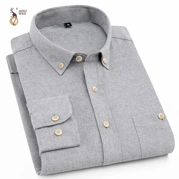 Aoliwen 2019 Sanding comfort high quality %85 cotton casual shirts Men's long sleeve shirt 6 colours size M-5XL summer shirt men
Aoliwen 2019 Sanding comfort high quality %85 cotton casual shirts Men's long sleeve shirt 6 colours size M-5XL summer shirt men